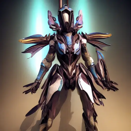 03613-340222568-titania waframe battle armor realistic, warframe tenno, photo anaglyph agtie, highly detailed, halo light, bokeh, vivid colors,.webp